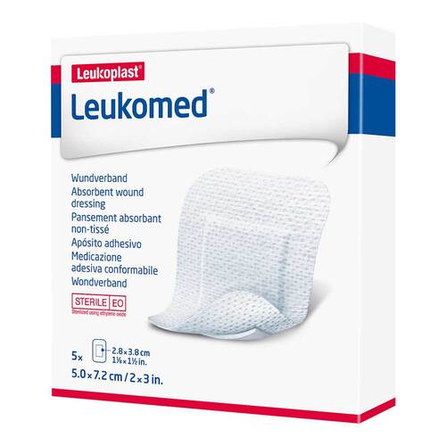 Leukomed sterile Pflaster 5x7,2 cm - 1