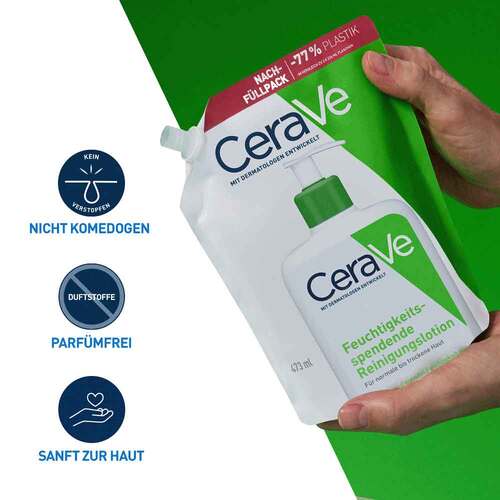 CeraVe feuchtigkeitsspendende Reinigungslotion  - 2