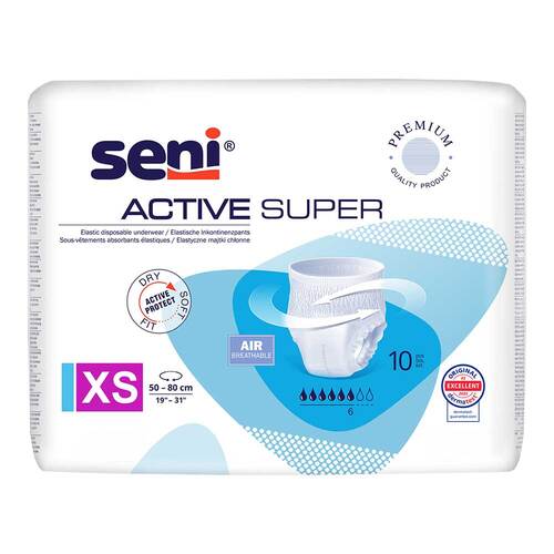 Seni Active Super Inkontinenzslip Gr&ouml;&szlig;e XS - 1