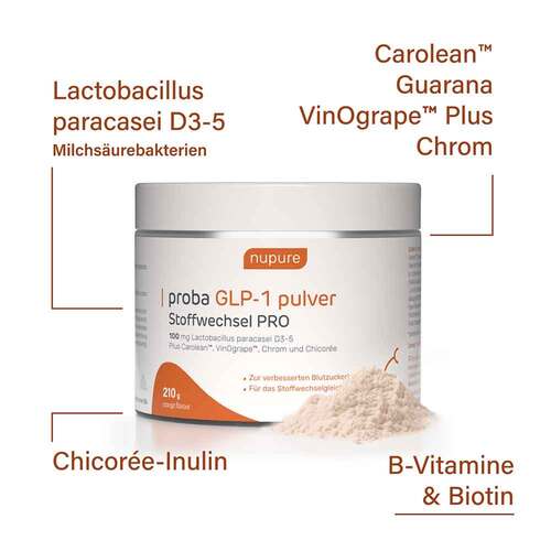 Nupure proba Glp-1 Pulver Stoffwechsel Pro - 2