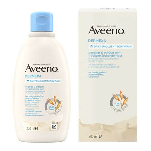 Aveeno baby Dermexa Emollientien Duschcreme - 1