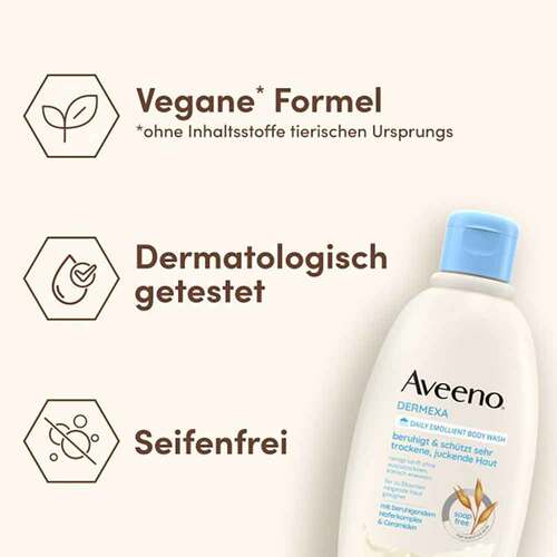 Aveeno baby Dermexa Emollientien Duschcreme - 4