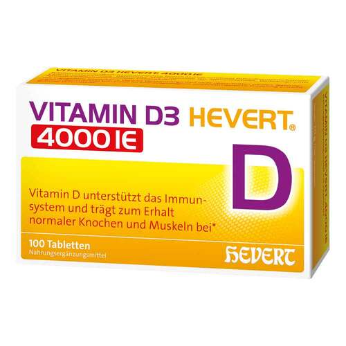 Vitamin D3 Hevert 4.000 I.E. Tabletten - 1