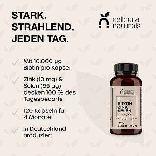 Biotin Zink Selen Kapseln - 4