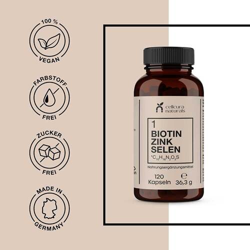Biotin Zink Selen Kapseln - 5