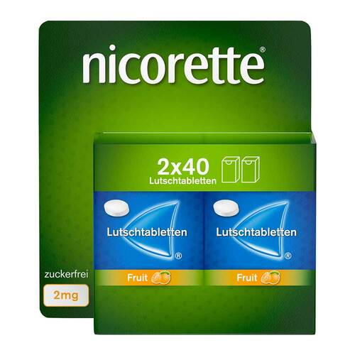 Nicorette Fruit 2 mg Lutschtabletten gepresst - 1