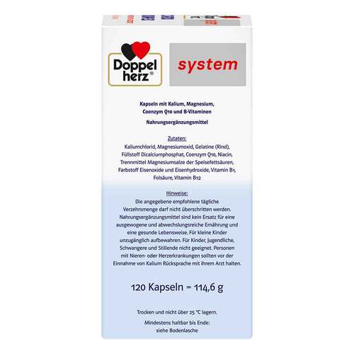 Doppelherz Cardio Komplex system Kapseln - 4