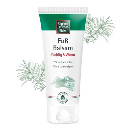 Allg&auml;uer Latschenkiefer Fu&szlig; Balsam wohlig &amp; warm - 2