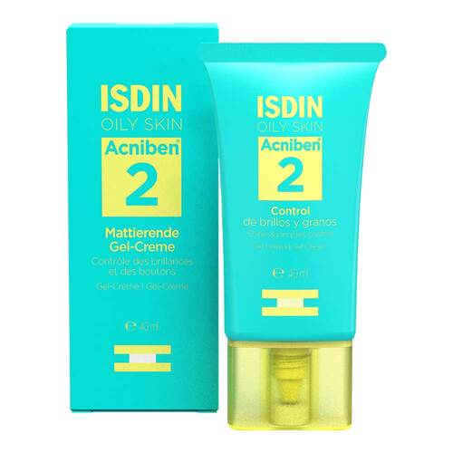 ISDIN Acniben oily Skin mattierende Gel-Creme - 1