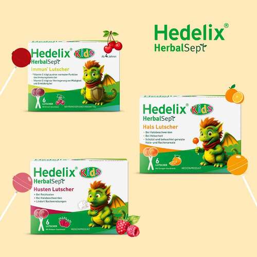 Hedelix Herbalsept Hals Lutscher Kids - 7