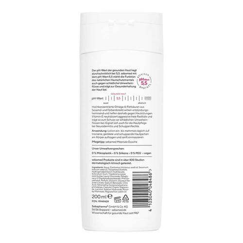 Sebamed Intensiv Lotion Omega 12% - 2