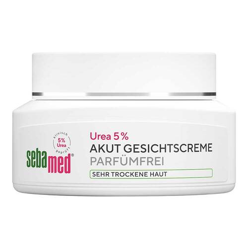 Sebamed Akut Gesichtscreme Urea 5% parfumfrei - 1
