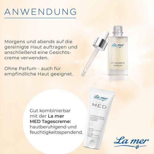 La mer Vitamin C Serum ohne Parfum - 5