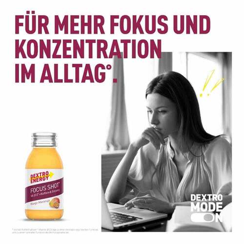 Dextro Energy Focus SHOT Mango-Maracuja - 3