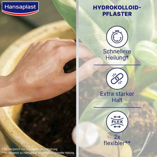 Hansaplast Zweite Haut Schutz Pflaster klein - 2