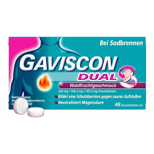 Gaviscon Dual Waldfrucht 250mg / 106,5mg / 187,5mg Kta - 1