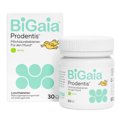 Bigaia Prodentis Apfel Lutschtabletten - 1