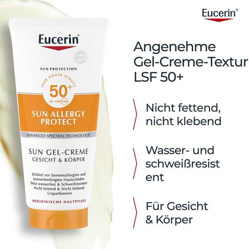 Eucerin Sun Allergie Gel LSF 50 +  - 6