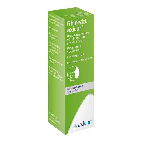 Rhinivict axicur Heuschnupfenspray 50 µg / Spr&uuml;hsto&szlig; - 1
