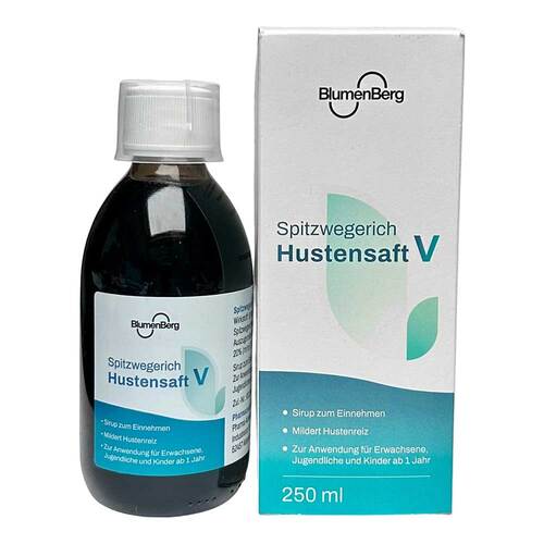 Blumenberg Spitzwegerich Hustensaft V Erk&auml;ltung - 1