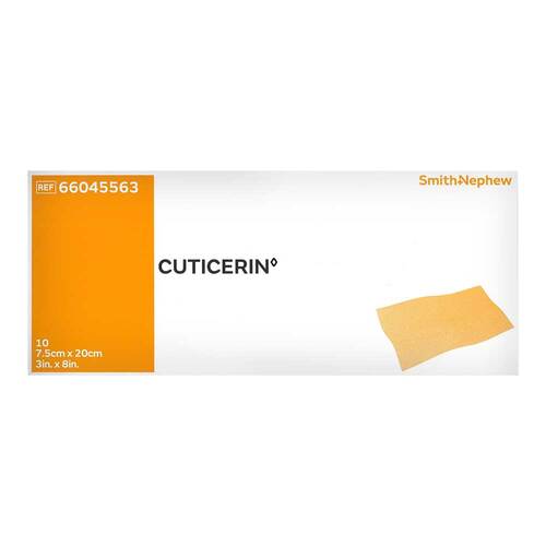 Cuticerin 7,5x20 cm Gaze mit Salbenbeschichtung - 1