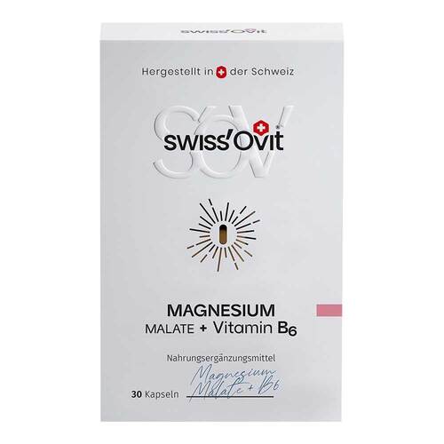 Swissovit Magnesium Malat + Vitamin B6 Kapseln - 1