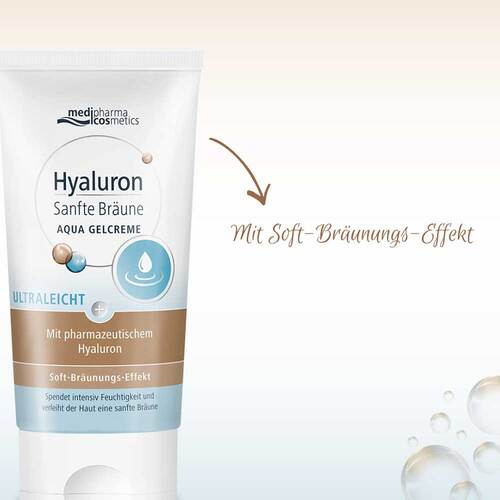 Hyaluron Sanfte Br&auml;une Aqua Gelcreme - 4