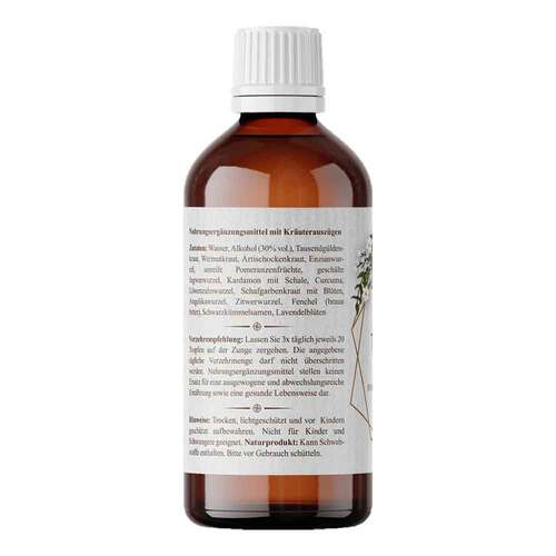 Bittertropfen 15 Kr&auml;uter Bitterstoffe Nordic Pure - 2