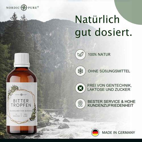 Bittertropfen 15 Kr&auml;uter Bitterstoffe Nordic Pure - 3