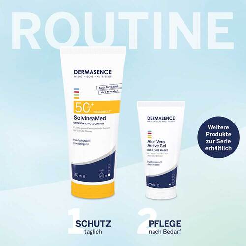 Dermasence SolvineaMed Sonnenschutz-Lotion LSF 50 + - 7