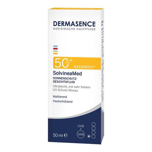 Dermasence Solvineamed Sonnenschutz Gesichts Fluid LSF 50 + - 3