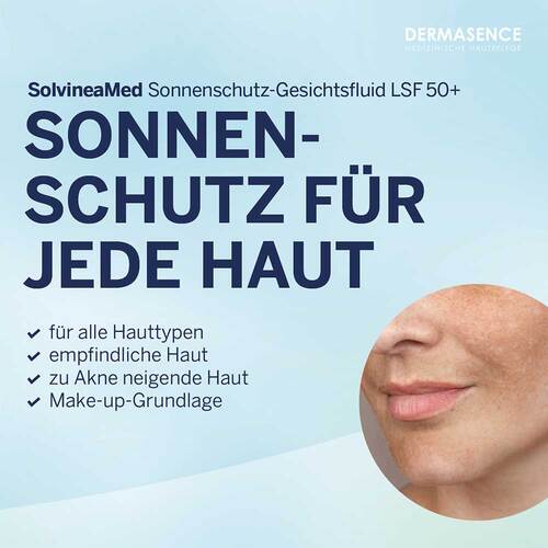 Dermasence SolvineaMed Sonnenschutz-Gesichtsfluid LSF 50+ - 4