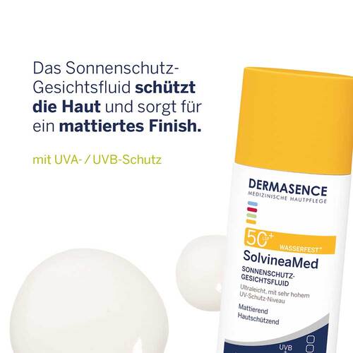 Dermasence SolvineaMed Sonnenschutz-Gesichtsfluid LSF 50+ - 6