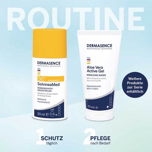 Dermasence SolvineaMed Sonnenschutz-Gesichtsfluid LSF 50+ - 7