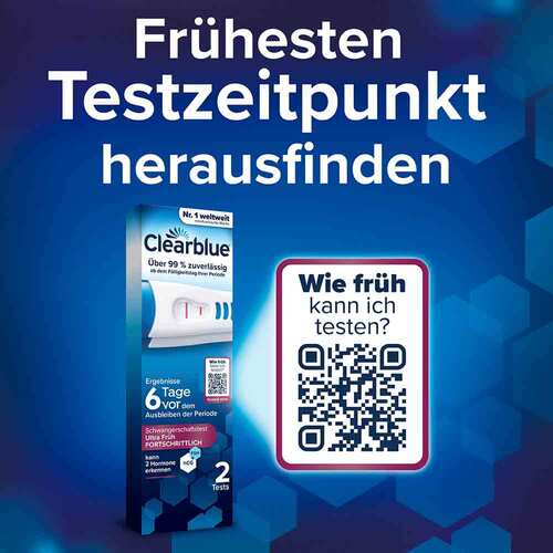 Clearblue Schwangerschaftst.6 Tage vor 2 Hormone - 3