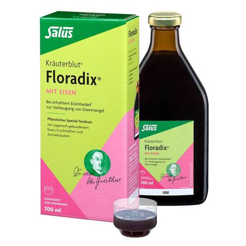 Floradix mit Eisen Fl&uuml;ssigkeit zum Einnehmen - 1