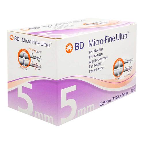 BD Micro-Fine Ultra Pen-Nadeln 0,25x5 mm 31 G - 1