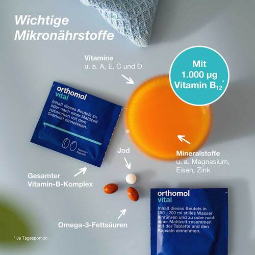 Orthomol Vital Granulat / Tablette / Kapseln Grapefru. - 6