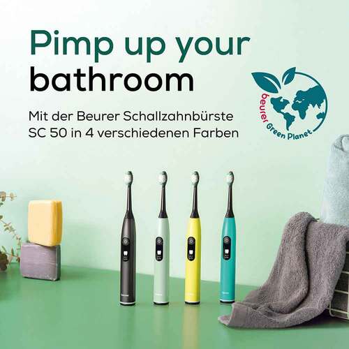 Beurer SC50 elek.Schallzahnb&uuml;rste peppermint - 8