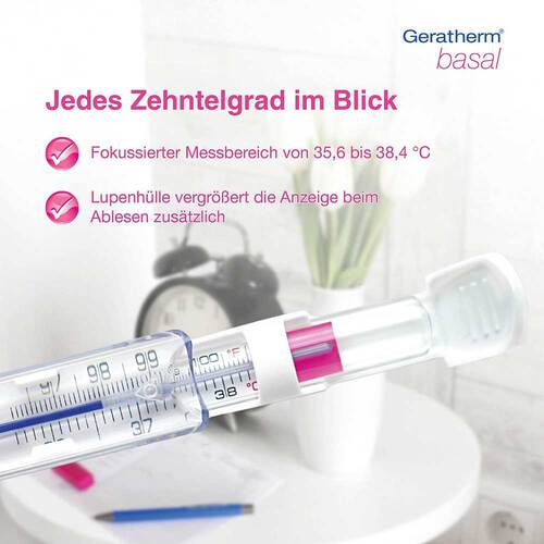 Geratherm basal Zyklusthermometer - 4