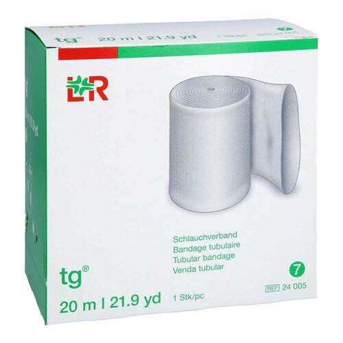 TG Schlauchverband Gr&ouml;&szlig;e 7 20 m wei&szlig; - 1