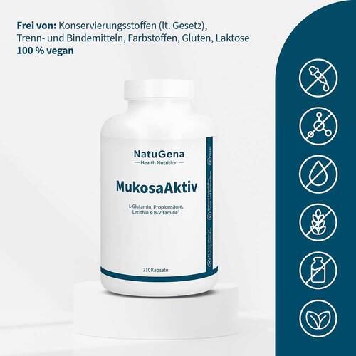Mukosaaktiv L-Glutamin + Propions&auml;ure Kapseln - 2