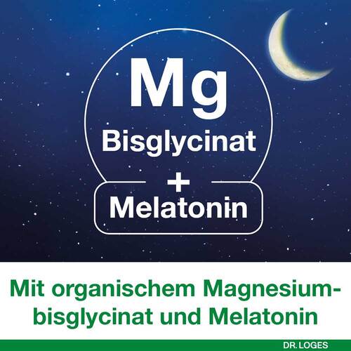Magnesium-Loges Gute Nacht mit Melatonin Kapseln - 3