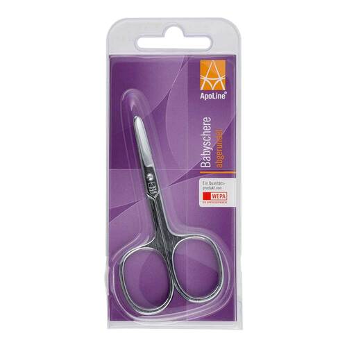 Apoline Babyschere 8 cm verchromt - 1