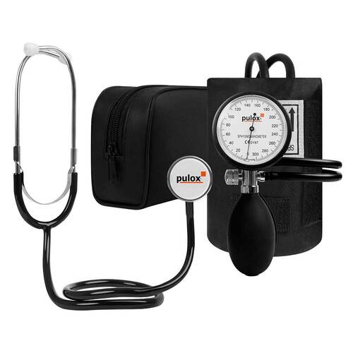 Pulox manuelles Blutdruckmessger&auml;t + Stethoskop - 1