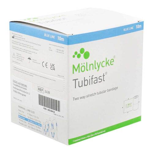 Tubifast 2-Way Stretch 7,5 cmx10 m blau - 1