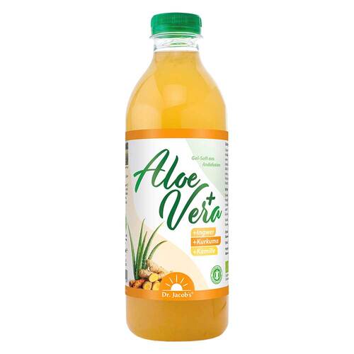 Aloe Vera-Gel-Saft Ingw.Kurk.Kamil.Bio Dr. Jacob`s - 1