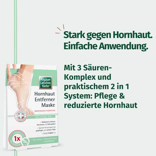 Allg&auml;uer Latschenkiefer Hornhaut Entferner Maske Cremig - 3