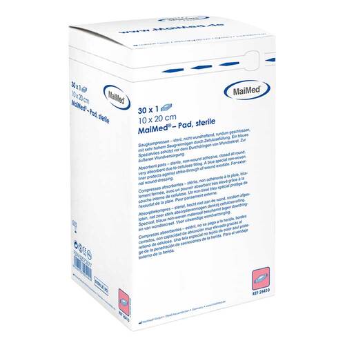 Saugkompressen steril 10x20 cm Maimed - 1