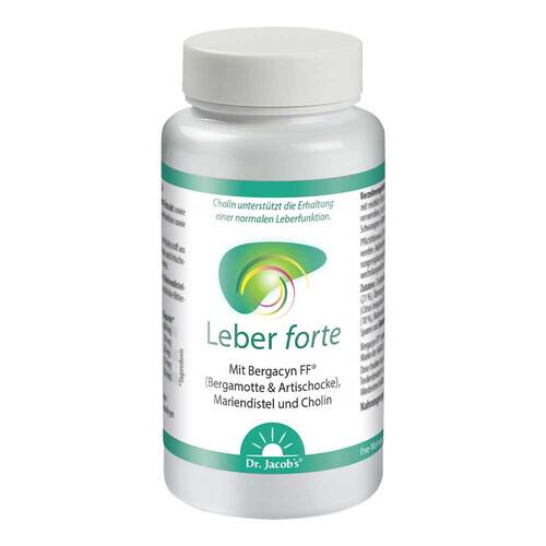Leber Forte Bergamot Mariendistel Cholin Dr. Jacobs - 1